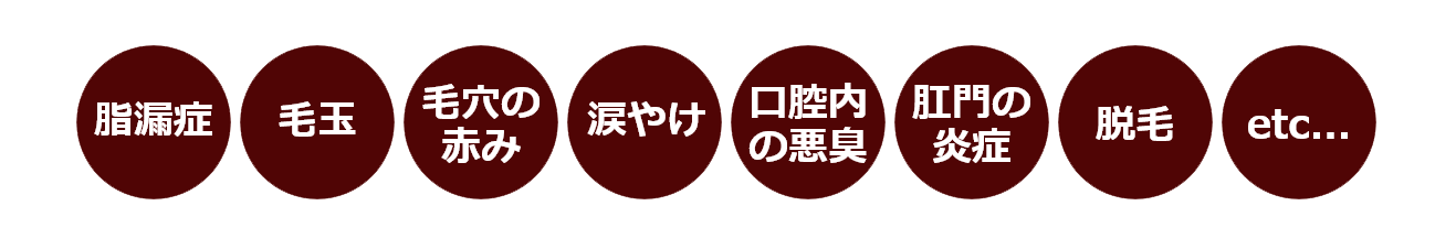 オゾンとビタミンが融合したラテを活用すれば、以下のような症状の解消・改善に繋がります。